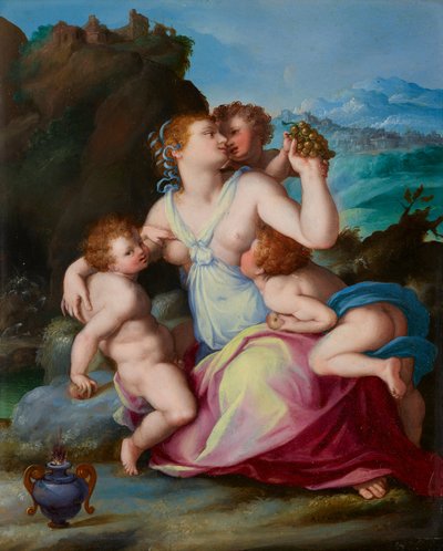 Charita od Alessandro Allori