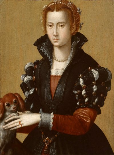 Portrét Eleonory da Toledo (Eleonore de Toledo od Alessandro Allori