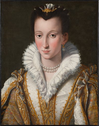 Portrét Eleonory di Garzia di Toledo, zvané Dianora (?) od Alessandro Allori