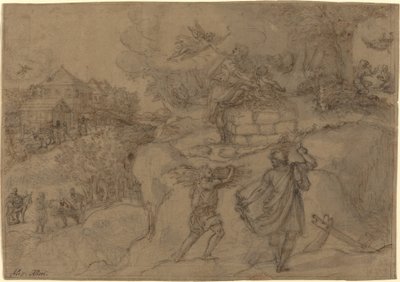 Abrahámova oběť od Alessandro Allori