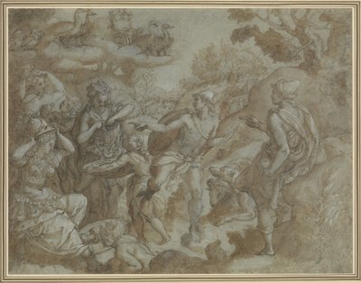 Soud v Paříži, 1583. od Alessandro Allori