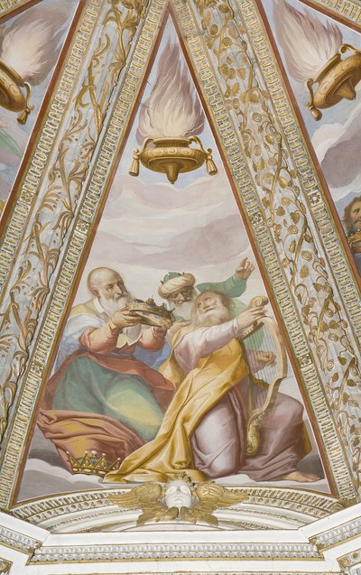 Králové, od věčného otce a králů od Alessandro Casolani