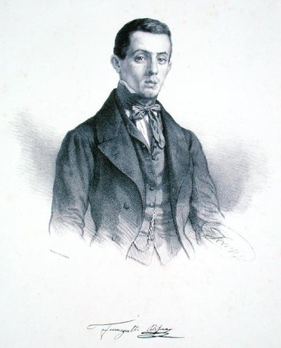 Disma Fumagalli (1826-93) (rytina) od Alessandro Focosi