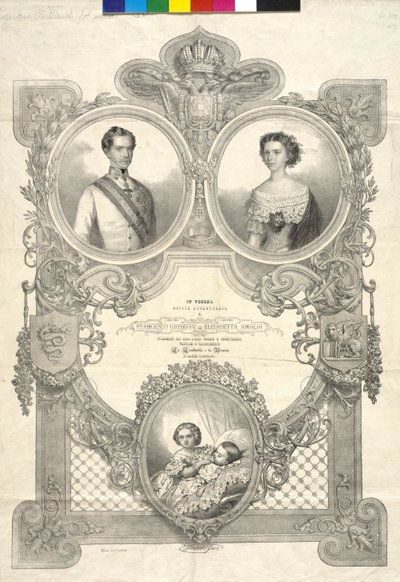 Rakouský císař František Josef I. od Alessandro Focosi