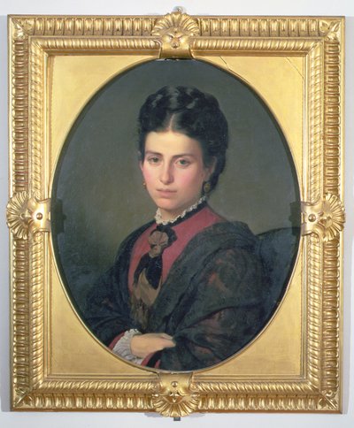 Portrét Emilia Sampieri od Alessandro Franchi