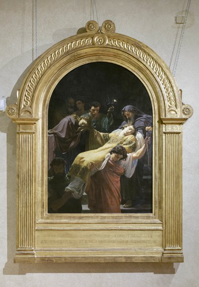 Transport svatého Štěpána od Alessandro Franchi