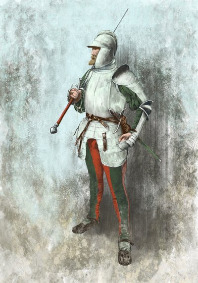 Lansquenet haarniskassa (kuva) od Alessandro Lonati