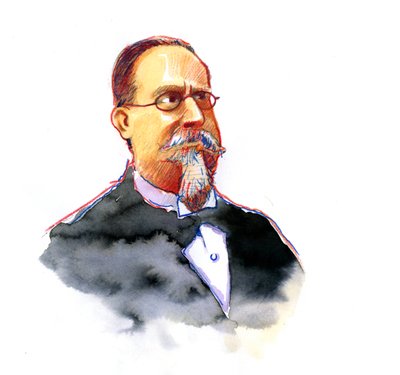Portrét Cesare Lombroso (1835-1909), zakladatel italské školy kriminologie (Portrét Cesare Lombroso italský kriminalista a lékař, zakladatel italské školy pozitivistické kriminologie) od Alessandro Lonati
