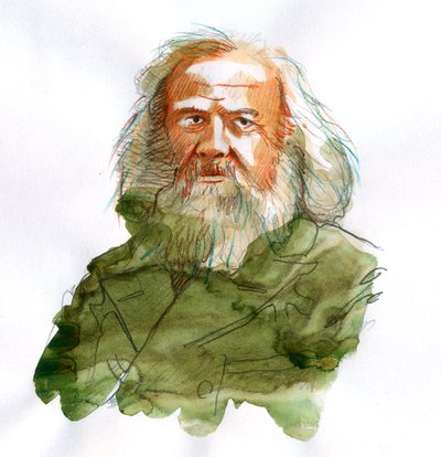 Portrét Dmitrije Ivanoviče Mendělejeva, Mendělejeva (nebo Dmitrije Mendělejeva od Alessandro Lonati