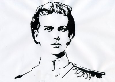 Portrét Ludvíka II de Baviere (Ludwig Otto Friedrich Wilhelm von Wittelsbach od Alessandro Lonati