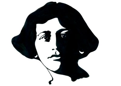 Simone Weilin (1909-1943), ranskalaisen filosofin muotokuva od Alessandro Lonati