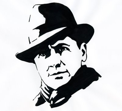 Muotokuva prefetista ja vastustavasta ranskalaisesta Jean Moulinista (1899-1943) od Alessandro Lonati