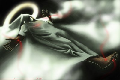 Vzkříšení Krista. Ilustrace Alessandra Lonatiho 2010 od Alessandro Lonati
