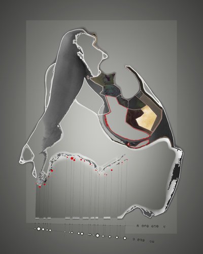 Ukrajina napadena Ruskem, 2022 (ilustrace) od Alessandro Lonati