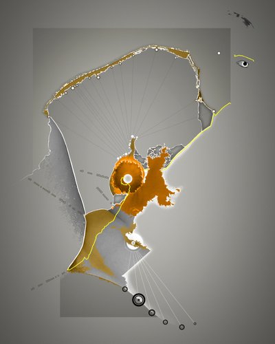 Ukrajina napadena Ruskem, 2022 (ilustrace) od Alessandro Lonati