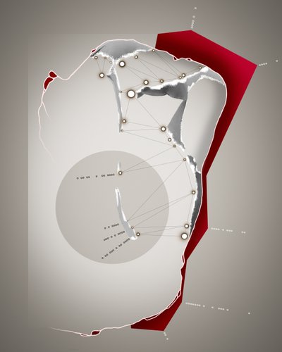 Ukrajina napadena Ruskem, 2022 (ilustrace) od Alessandro Lonati