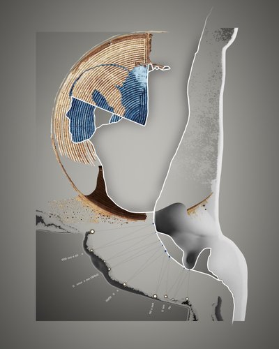 Ukrajina napadena Ruskem, 2022 (ilustrace) od Alessandro Lonati