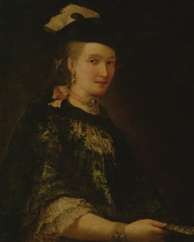 Portrét dámy od Alessandro Longhi