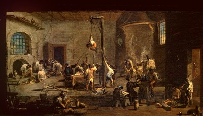 Soud inkvizice, c.1710-20 od Alessandro Magnasco