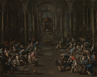 Synagoga, 1725-35 od Alessandro Magnasco