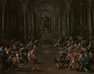 Synagoga, 172535. od Alessandro Magnasco