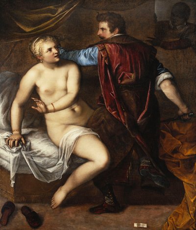 Znásilnění Lukrécie, od Alessandro Varotari