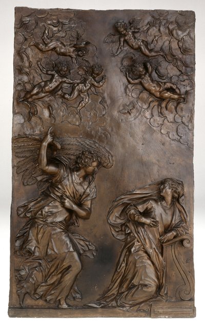 Zvěstování, kolem roku 1583 od Alessandro Vittoria