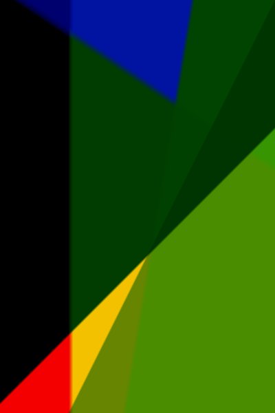 Aktivity, 2016, (digitální, gradient) od Alex Caminker