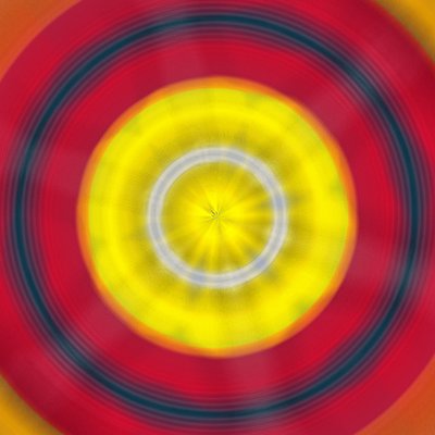 Eye fruit, 2019, (smíšená média) od Alex Caminker