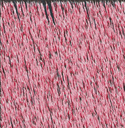 Margin I, 2019, (kombinovaná média) od Alex Caminker