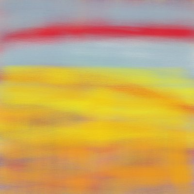 Letní pole,2015,(digitální malba) od Alex Caminker