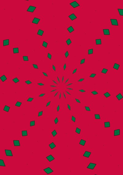 arabeska #16,2019,(kombinovaná média) od Alex Caminker