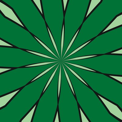 arabeska #28,2019,(smíšená média) od Alex Caminker
