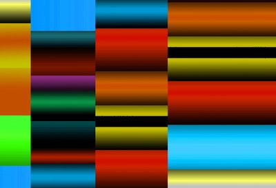 backgammon, 2017, (gradient) od Alex Caminker