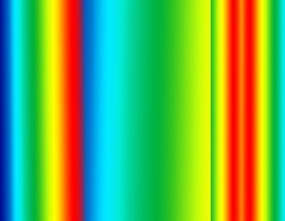 barevné pole #11,2019,(gradient) od Alex Caminker