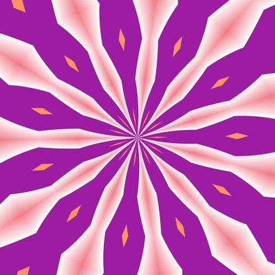 květiny #4,2019, (gradient) od Alex Caminker