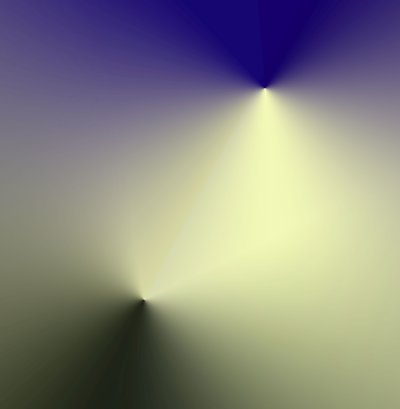 duchové, 2019, (gradient) od Alex Caminker