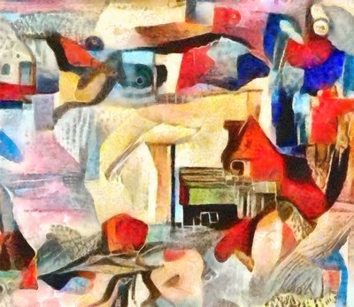 hamlet,2017,(mixed media) od Alex Caminker