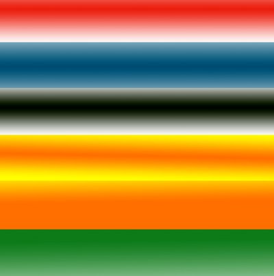 krajina, 2017, (gradient) od Alex Caminker