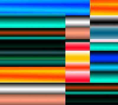 vrstvy planety, 2017, (gradient) od Alex Caminker