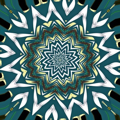 přírodní ornament, (digitální) od Alex Caminker