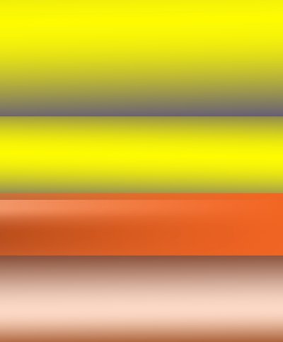 poznámka re, 2018, (gradient) od Alex Caminker