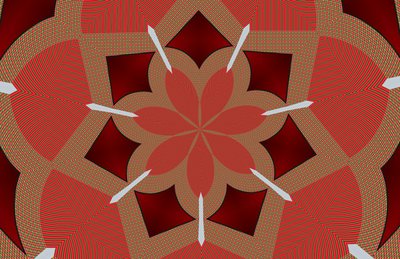 ornament #20,2019,(kombinovaná média) od Alex Caminker