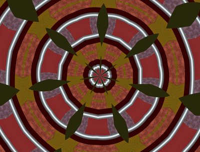 ornament #36,2019,(kombinovaná technika) od Alex Caminker