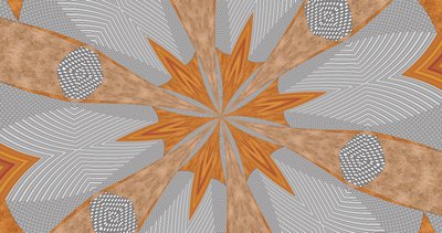 ornament #63,2019,(kombinovaná technika) od Alex Caminker