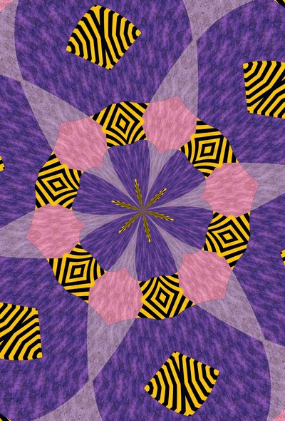 ornament #69,2019, (kombinovaná technika) od Alex Caminker