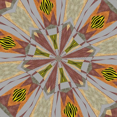ornament #71,2019,(kombinovaná média) od Alex Caminker