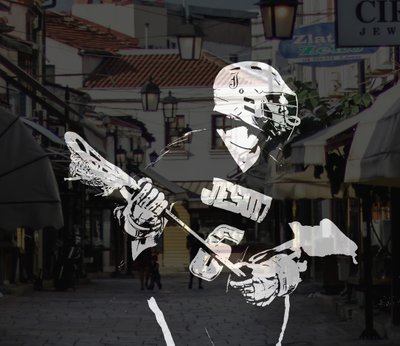 sport ilustrovaný, 2019, (koláž) od Alex Caminker
