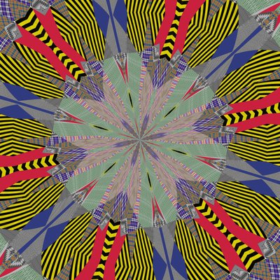 symetrie #24, 2019, (kombinovaná média) od Alex Caminker