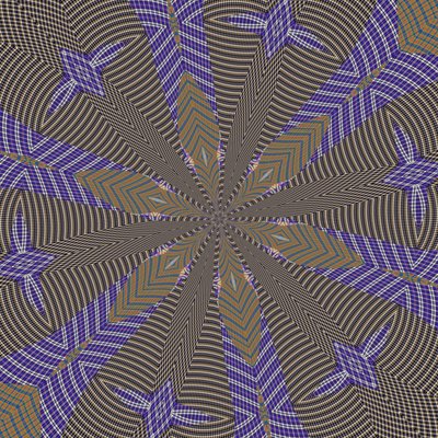 symetrie #38,2019,(kombinovaná média) od Alex Caminker